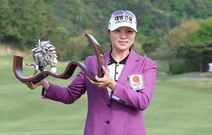 ��μ�, 1�� ���� KLPGA ��¡��ؼ�������Ʈ���� �������� ��ȸ